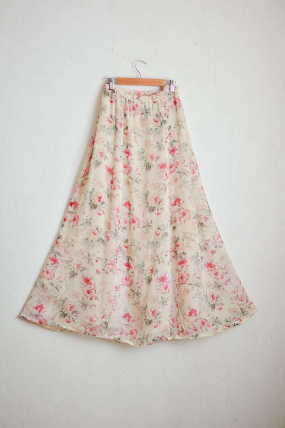 Vintage dainty roses skirts
