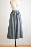Vintage skirt buttoned down - XS-S