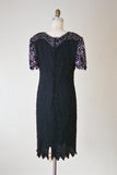 Vintage silk beaded dress